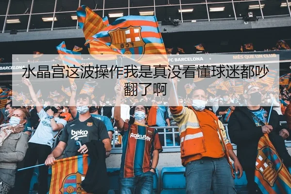 水晶宫这波操作我是真没看懂球迷都吵翻了啊